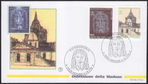 Face of the Shroud / View of the Cathedral of Turin