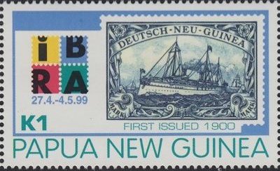 German New Guinea stamp