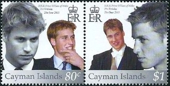 Prince William 21st Birthday setanent pair