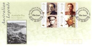 First Day Cover, The Last Anzacs, Australia,  
