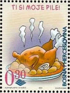 Stamp, I write you a letter, Bosnia and Herzegovina,  