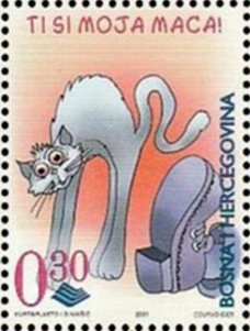 Stamp, I write you a letter, Bosnia and Herzegovina,  