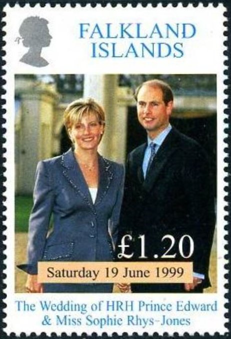 Royal Wedding - Prince Edward and Miss Sophie Rhys-Jones