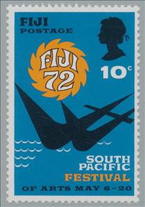 Stamp, Festival Emblem, Fiji,  