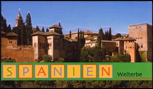 Booklet, Spain (World Heritage 1984), UNO Vienna,  , UNESCO World Heritage Sites