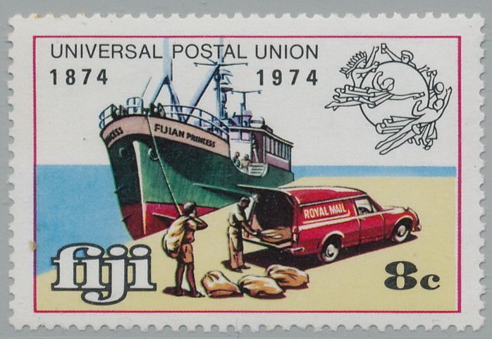 Loading Mail on Ship