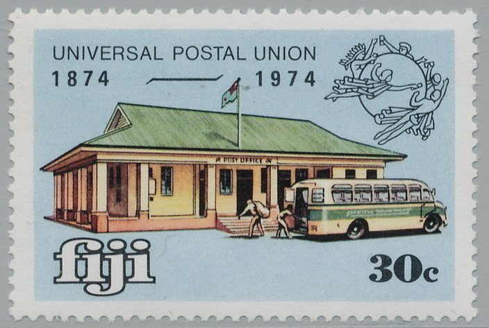 Post office and Truck