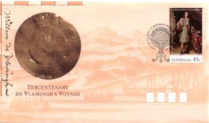 W. de Vlamingh, joint issue with Christmas Islands