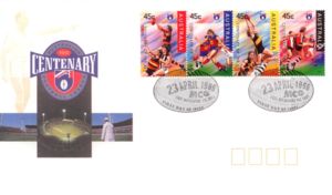 Club Logo and Football Hero
