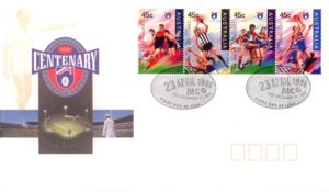 Club Logo and Football Hero