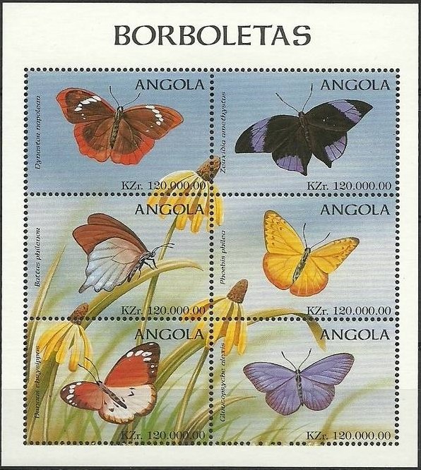 Butterflies - MiNr. 1195-1200