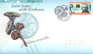 First Day Cover, Joint Issue with Germany, Australia,  