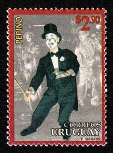 Stamp, Pepino, Uruguay,  