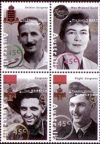 Australia Remembers Block of 4