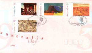 First Day Cover, Australia Day 1995, Australia,  , Art