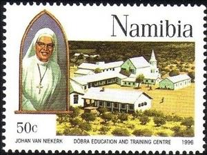 Stamp, Dobra Education and Training Center, Namibia,  , Religion