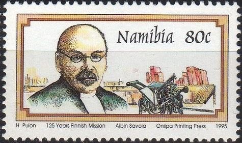 Albin Savola (1867-1934), Oniipa printing press.