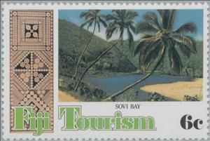 Stamp, Sovi Bay, Fiji,  