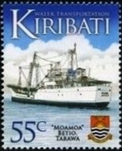 Stamp, "Moamoa" betio,Tarawa, Kiribati,  , Ships