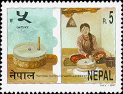 Stamp, Traditional Technology (Jaanto), Nepal,  , Crafts
