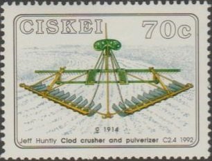 Farm implements: John Deere clod crusher, 1914