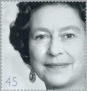 Stamp, Queen Elizabeth II in 1984 (Yousef Karsh), United Kingdom of Great Britain & Northern Ireland,  , Heads of State, Special Occasions, Queens