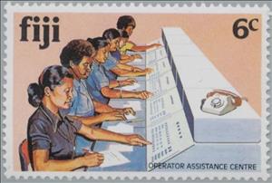 Stamp, Operators, Fiji,  