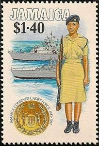 Stamp, Cadet, Jamaica,  , Ships