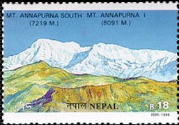 Mt. Annapurna South, Mt. Annapurna I