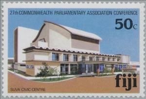 Stamp, Suva Civic Centre, Fiji,  