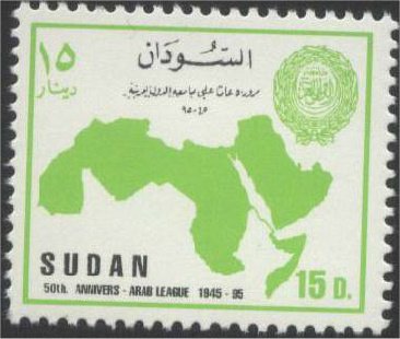 Map of Arab League