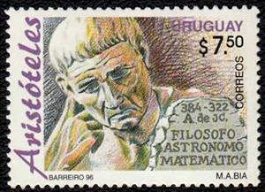 Stamp, Aristoteles, Uruguay,  