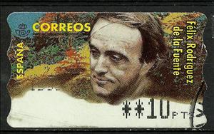 Stamp, Félix Rodríguez de la Fuente, Spain,  