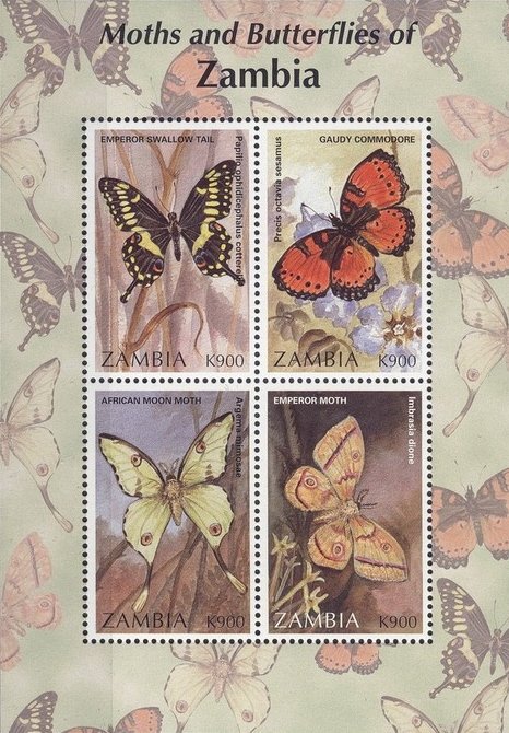 Moths and Butterflies - MiNo. 709-12