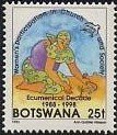Stamp, Ecumenical Decade, Botswana,  , Charity
