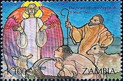 Angels, shepherds