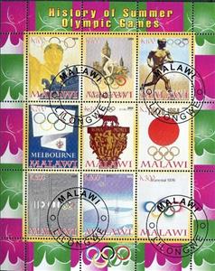 Souvenir Sheet, History of Summer Olympic Games - I., Cinderellas,  , Olympic Games