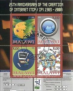 Souvenir Sheet, Creation of Internet, Cinderellas,  , Internet