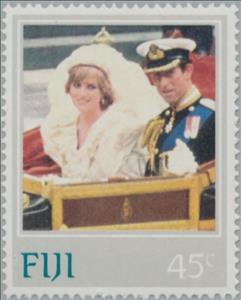 Stamp, Wedding, Fiji,  