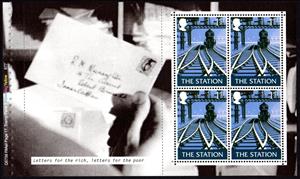 Booklet Pane, Letters for the Rich, Letters for the Poor, United Kingdom of Great Britain & Northern Ireland,  , Railways