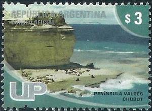 Stamp, Peninsula Valdes Chubut, Argentina,  , Beaches