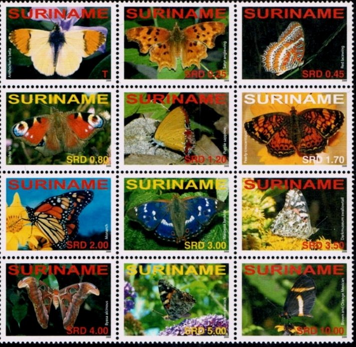 Butterflies - MiNo. 2172-83