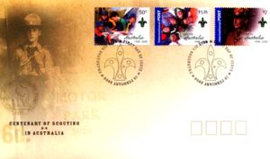 First Day Cover, Scouting in Australia, Australia,  , Scouting