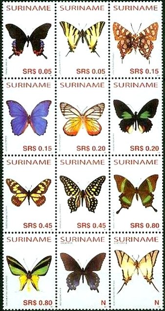 Butterflies - MiNo. 1965-76