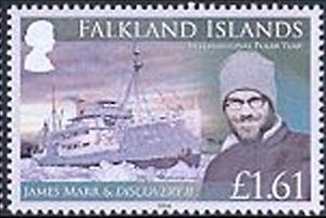Stamp, Polar Explorers, Falkland Islands,  