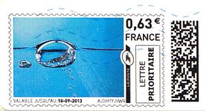 Stamp, Désign, France,  