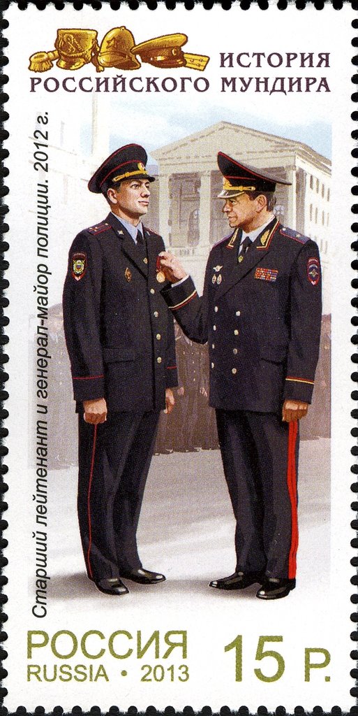 Senior Lieutenant & Major General of the Police (2012)