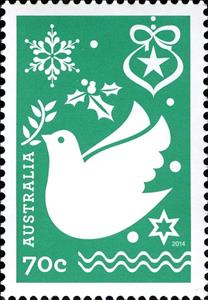 Stamp, Dove, Australia,  , Christmas, Peace Doves