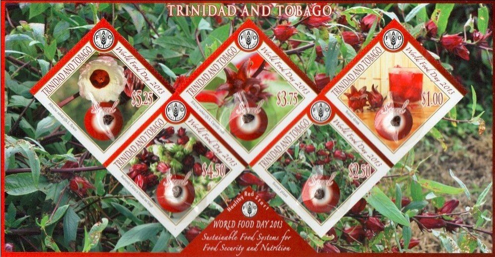 Miniature sheet of 5, World Food Day
