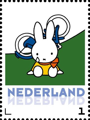 Miffy on the bike
